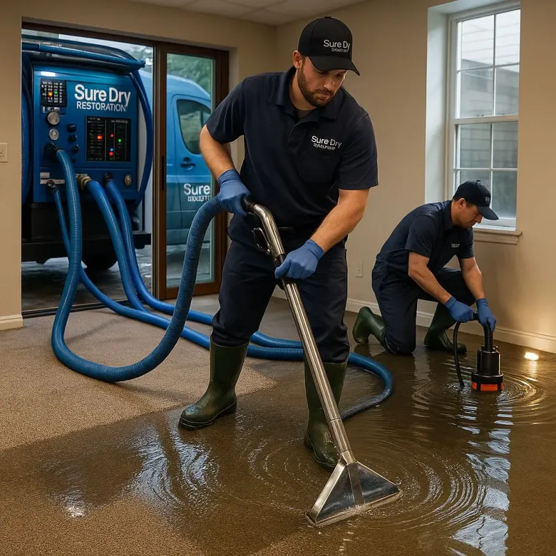 Water Extraction and Removal process in Chesapeake Ranch Estates, MD